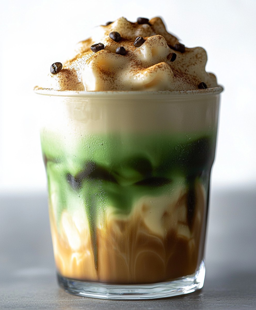 Matcha Dalgona Coffee