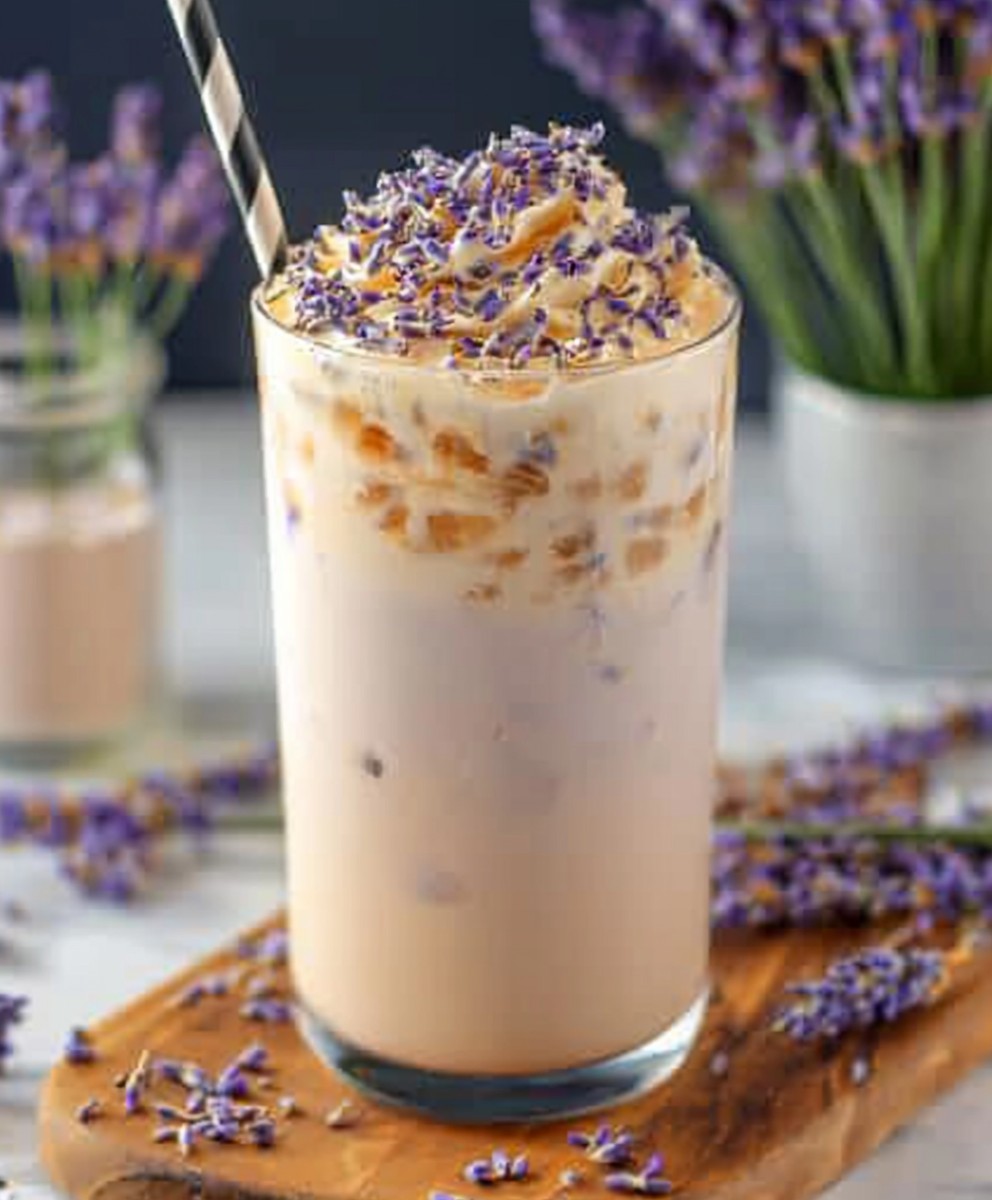 Lavender Cream Latte