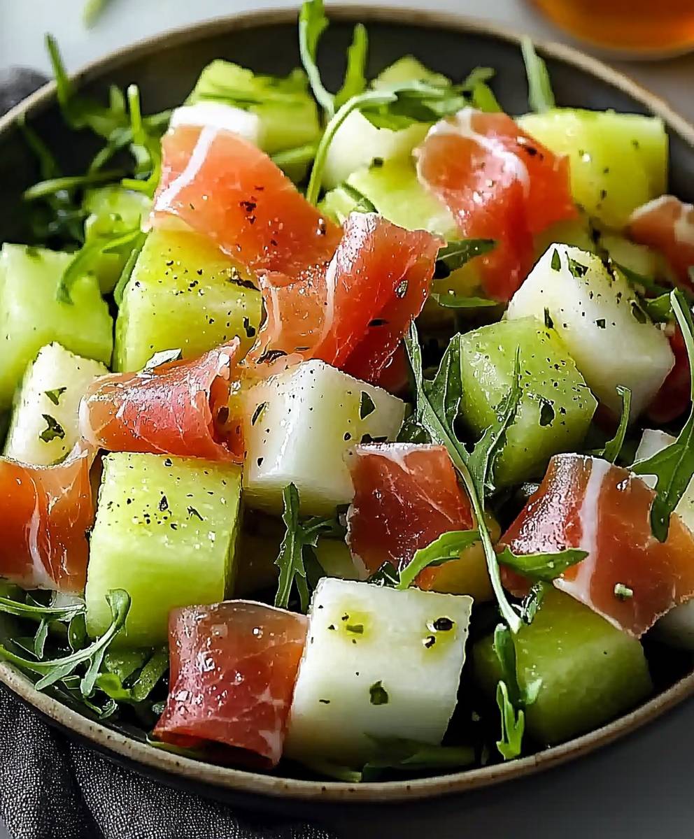 Honeydew Prosciutto Salad