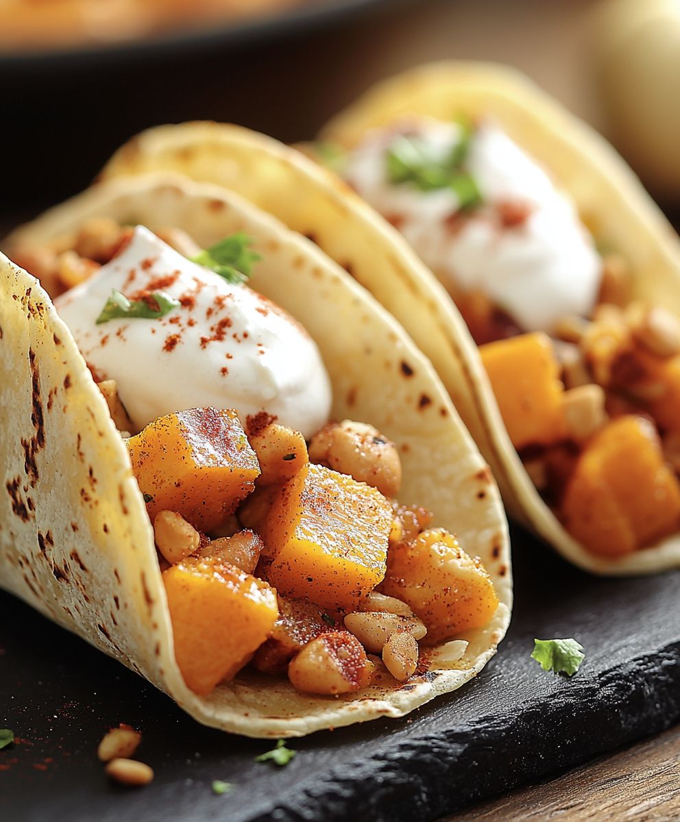 Pumpkin Pie Tacos