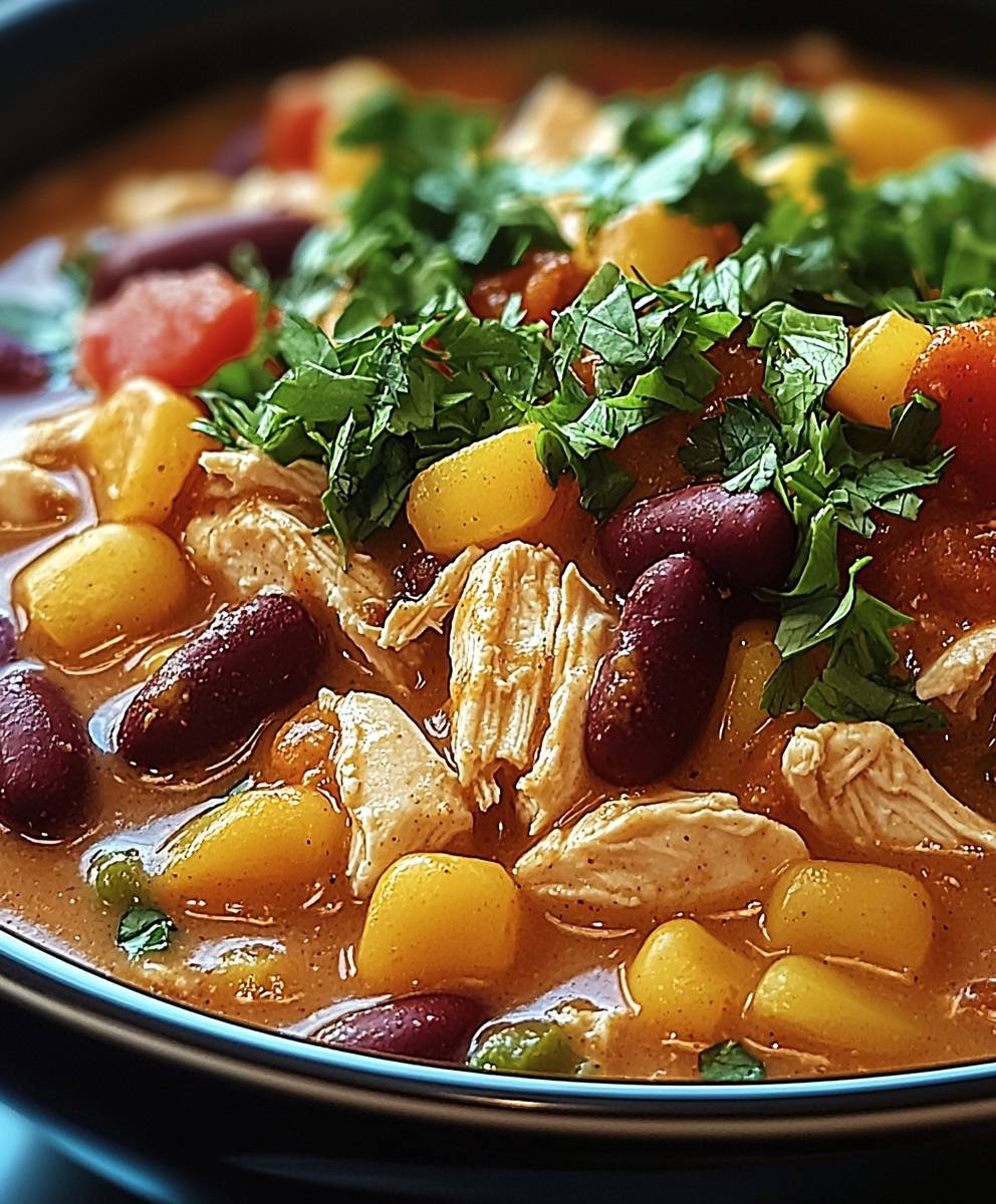 Cream Cheese Chicken Chili