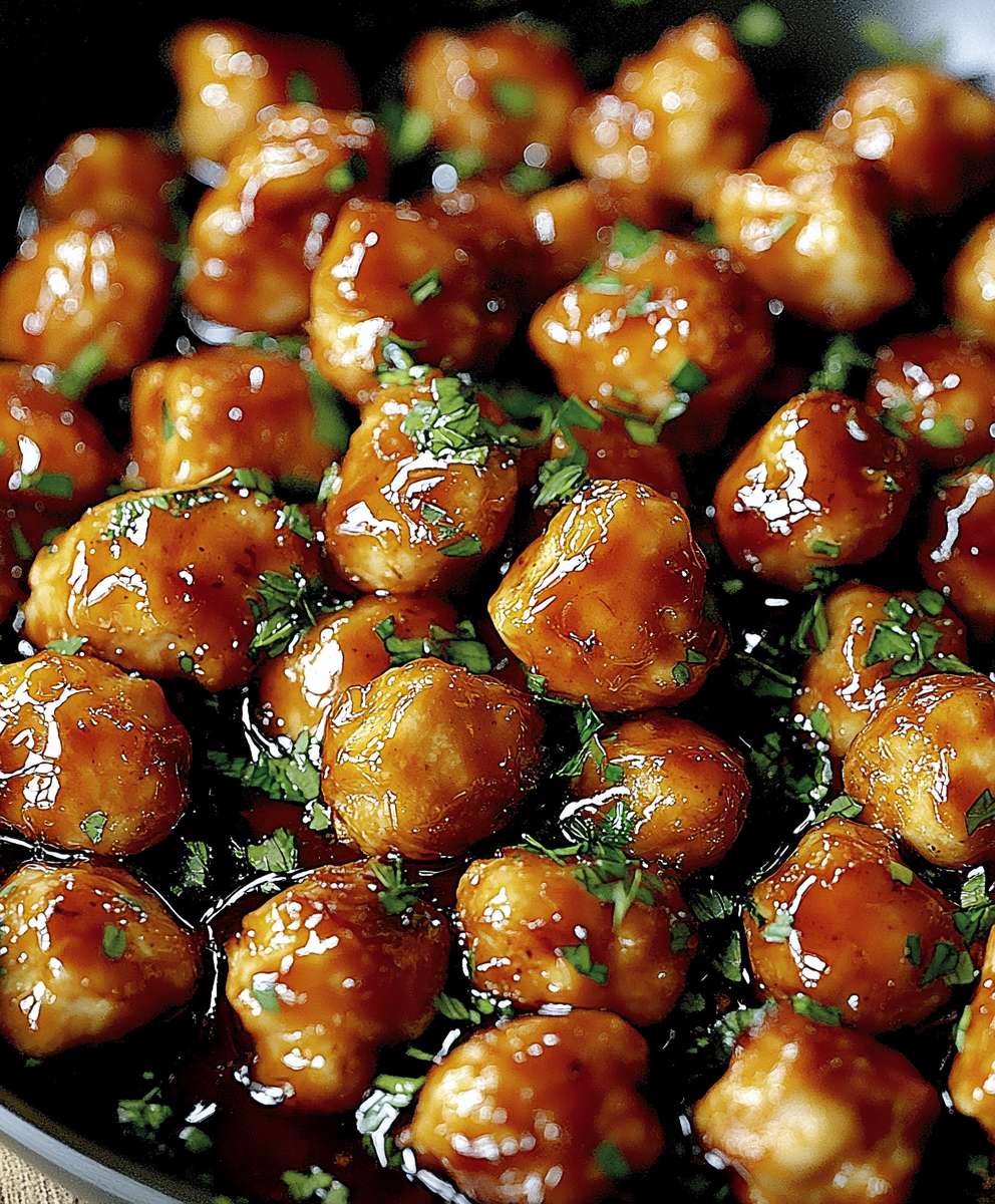 Honey Garlic Chicken Bites