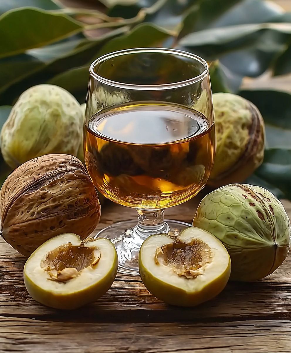 Walnut wine