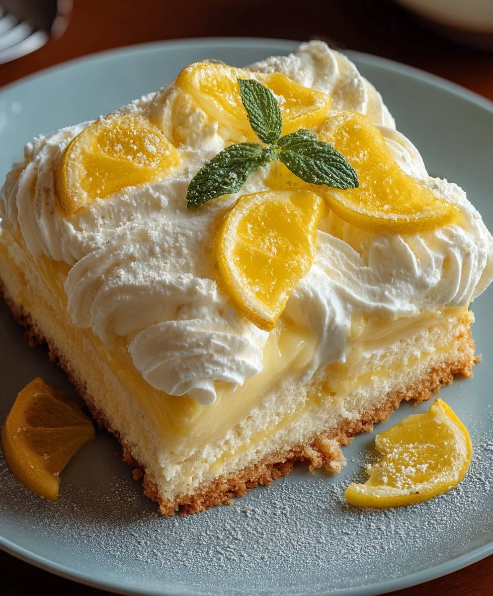 Limoncello Mascarpone Kuchen