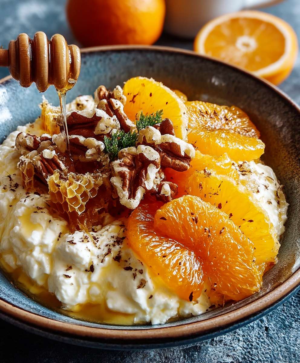 Citrus ricotta breakfast bowl