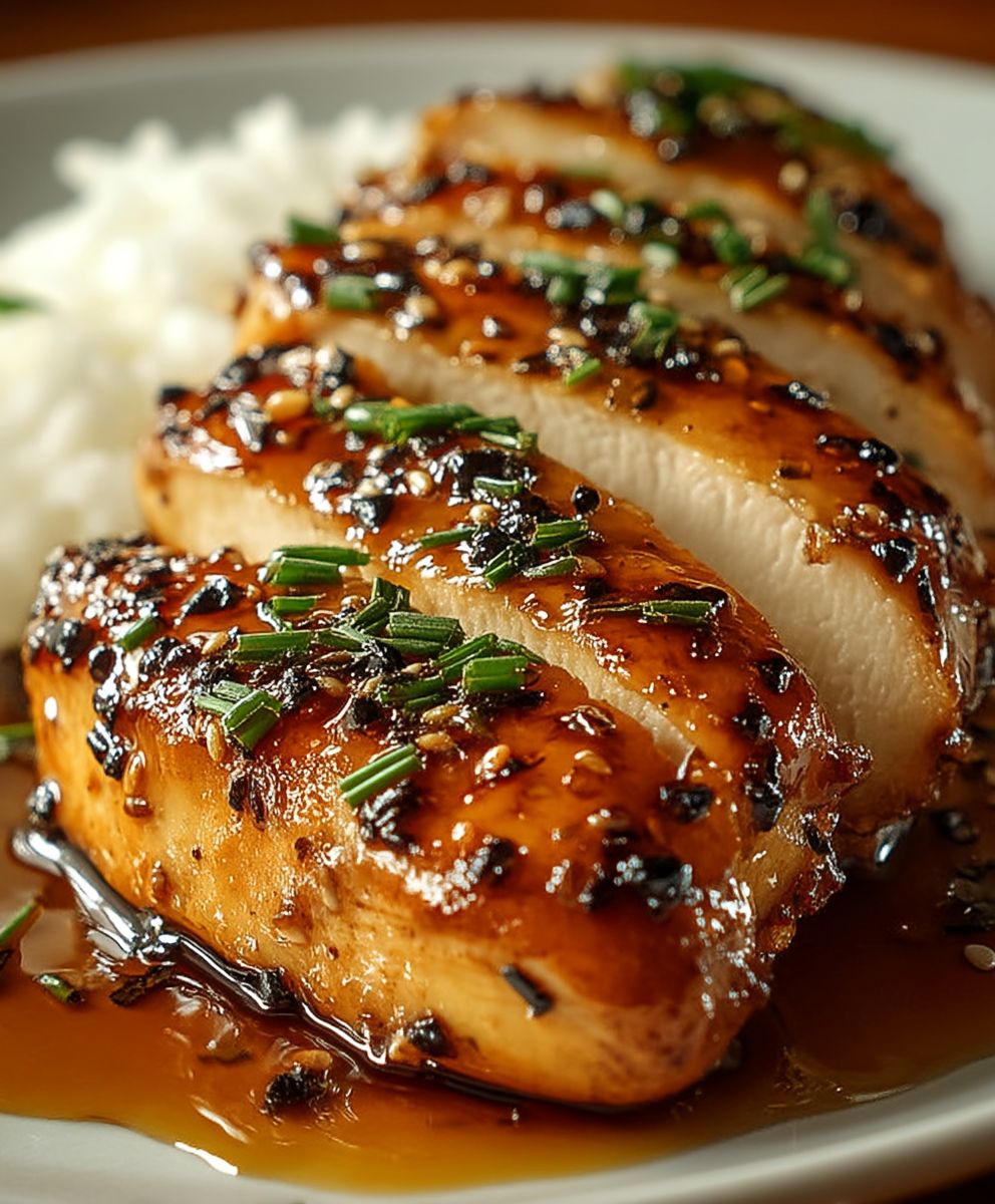 Honey garlic chicken