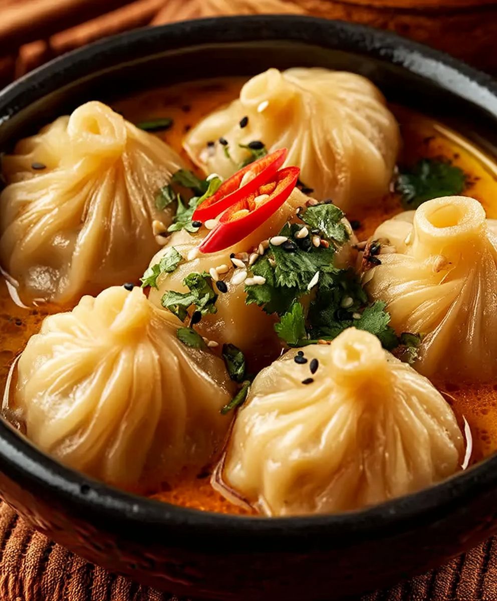 Thai Curry Soup Dumplings