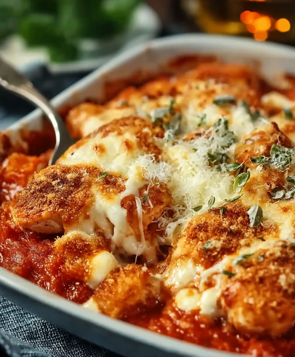 Chicken Parmesan Bake