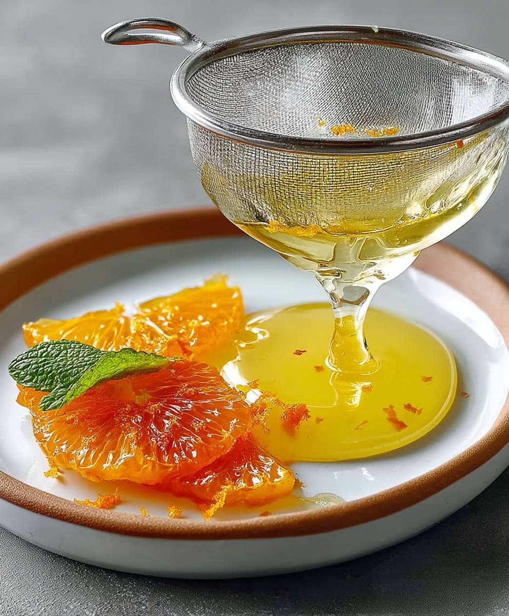 Citrus syrup concentrate