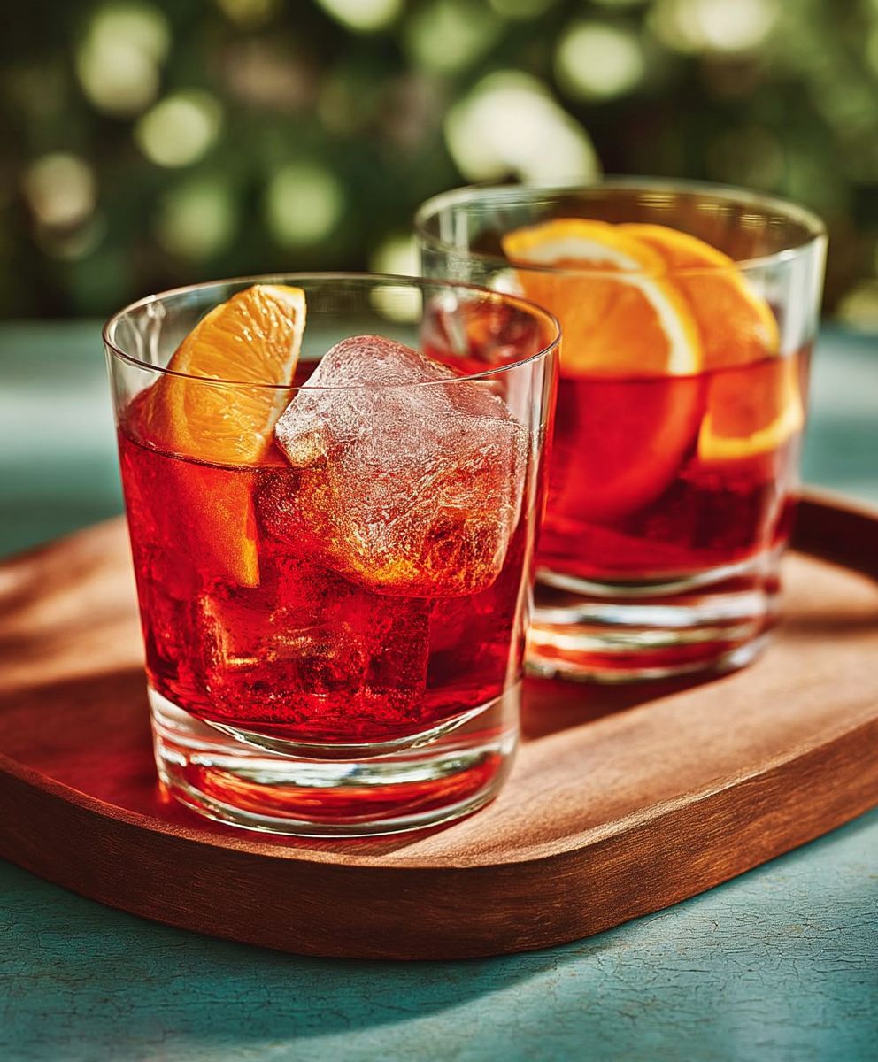 Wrong Negroni Cocktail