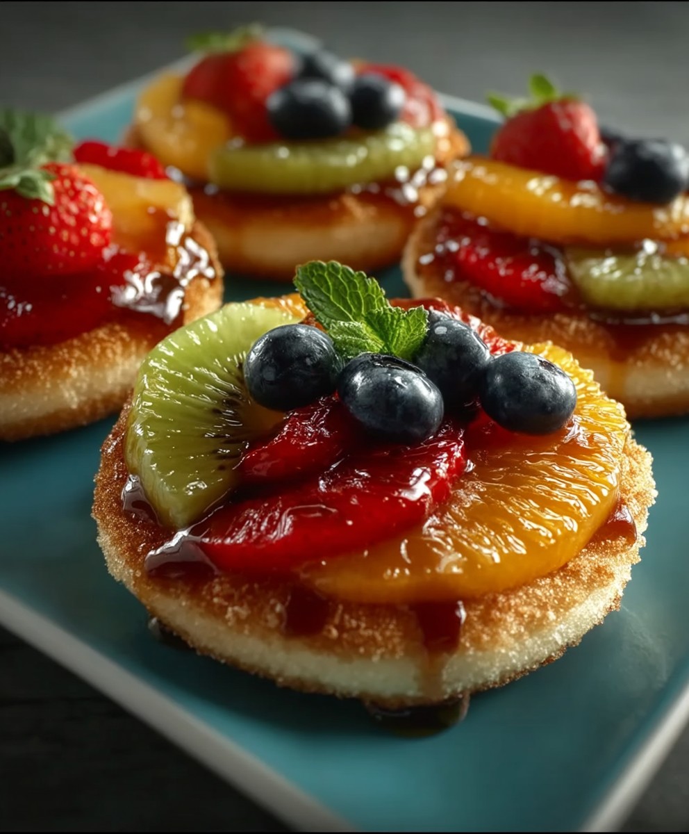 Bisquick fruit rings