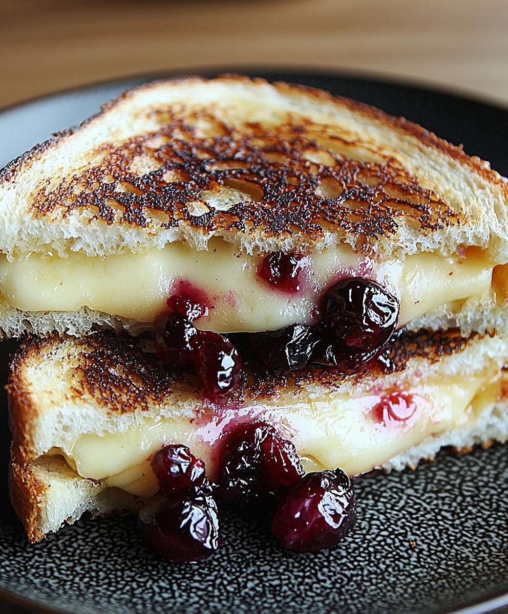 Apple Cranberry Grilled Cheese
