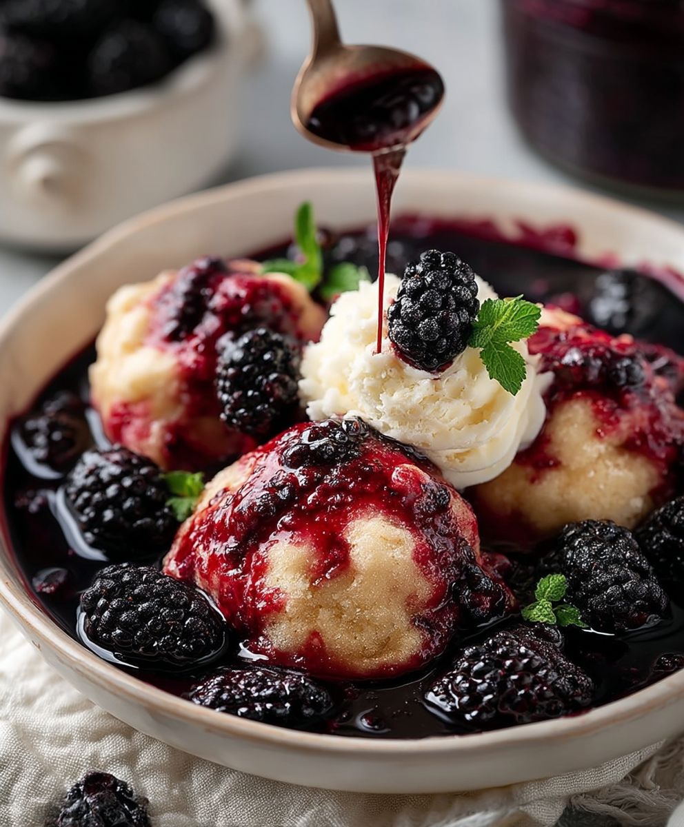 Blackberry Dumplings
