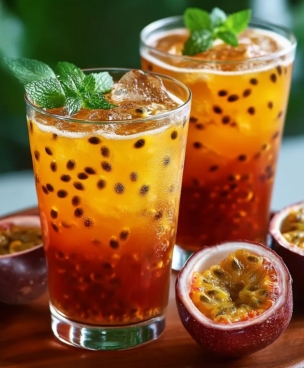 Passion Fruit Iced Tea