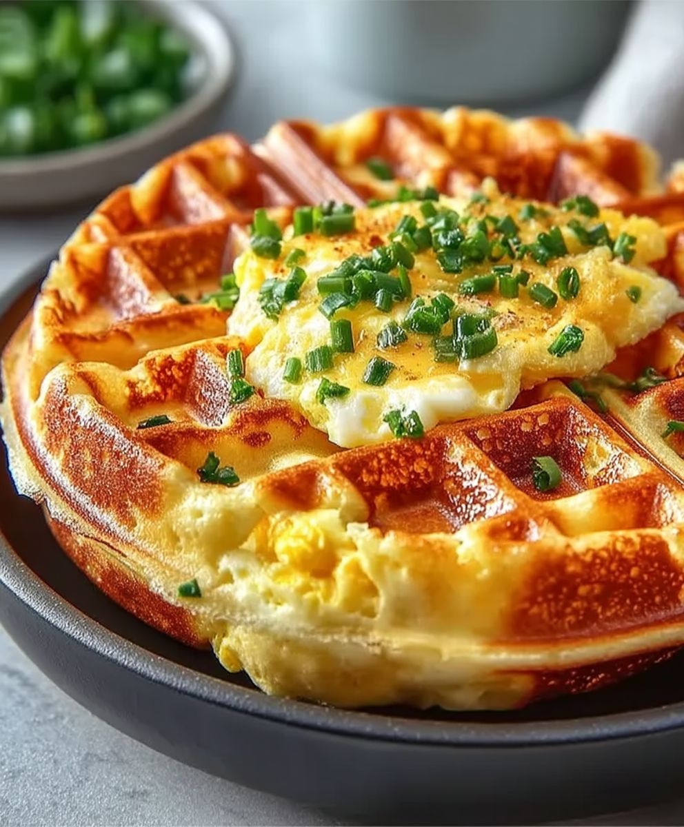 Egg Cheese Chaffle
