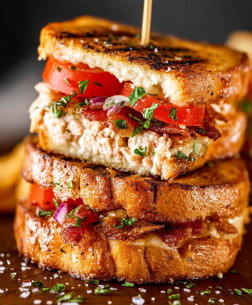 Tuna grilled cheese