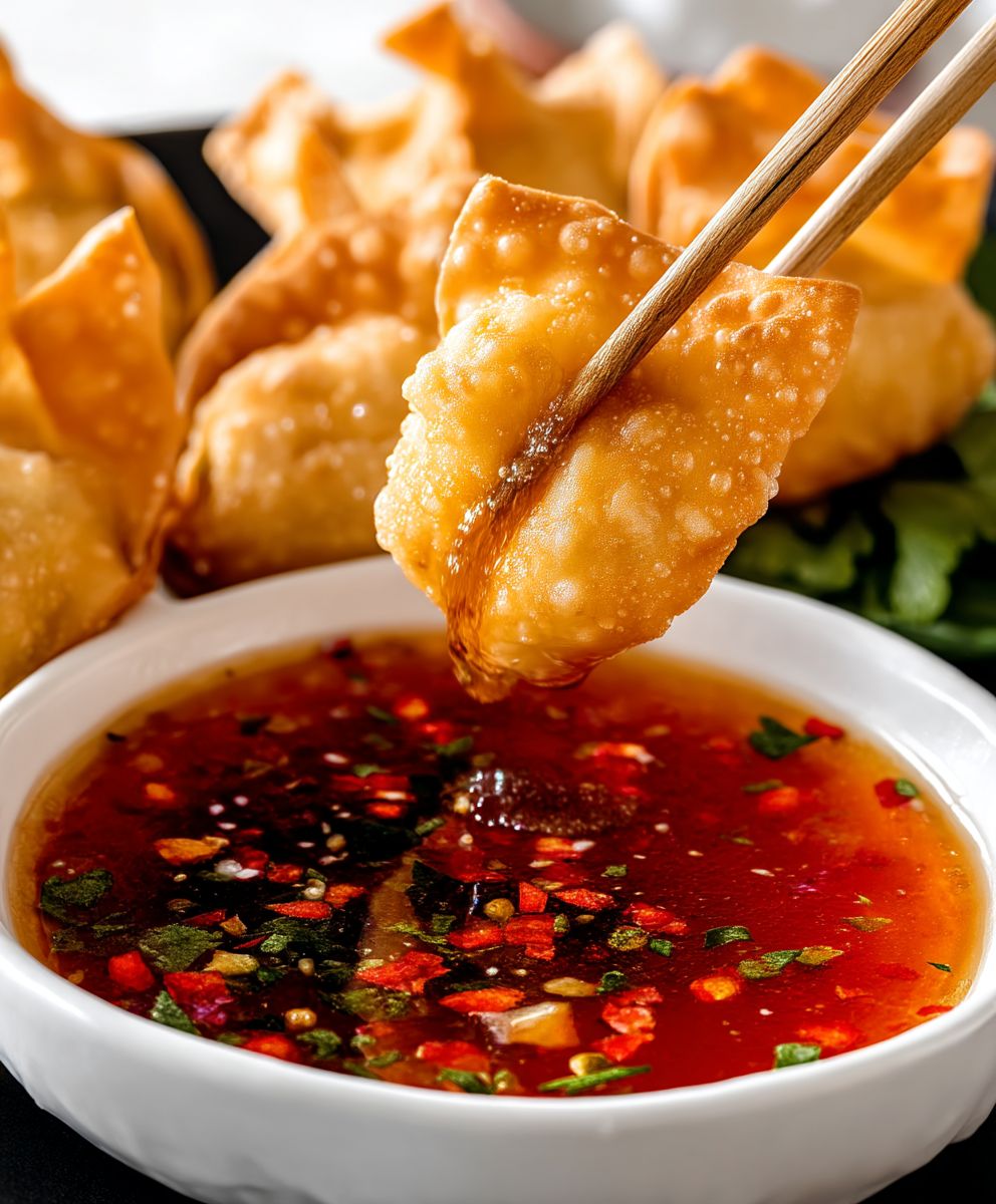Crab Rangoon Wontons