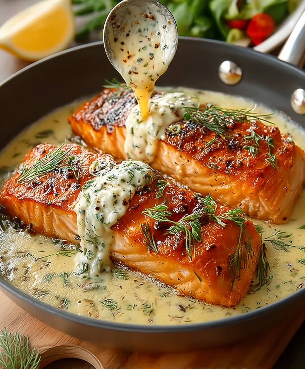 Sauces for salmon