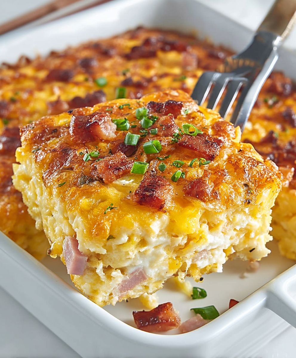 Cheesy Hashbrown Breakfast Casserole