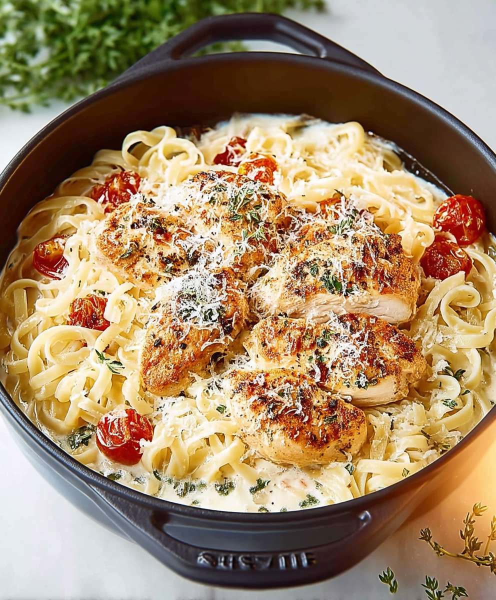Marry Me Chicken Pasta