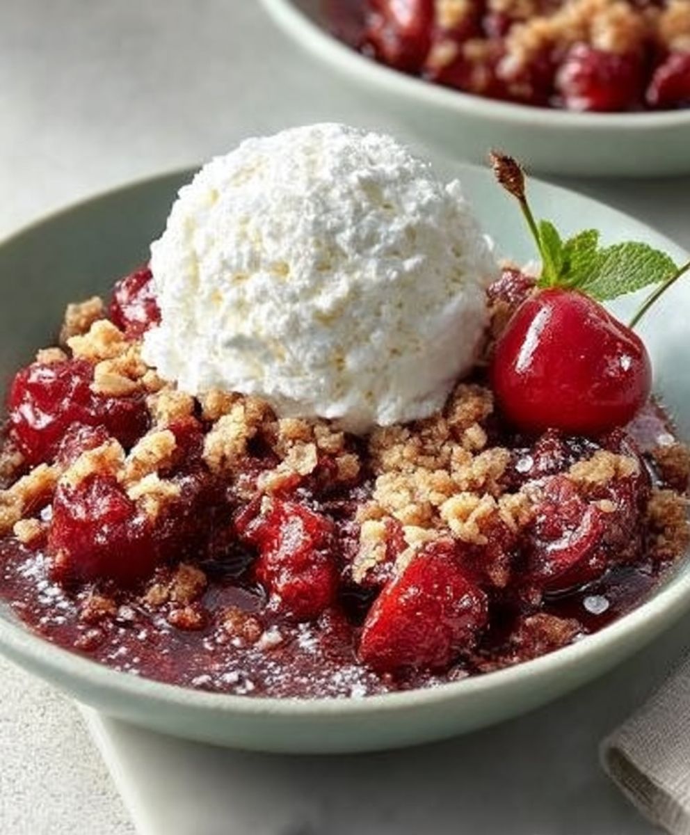 Cherry Crisp