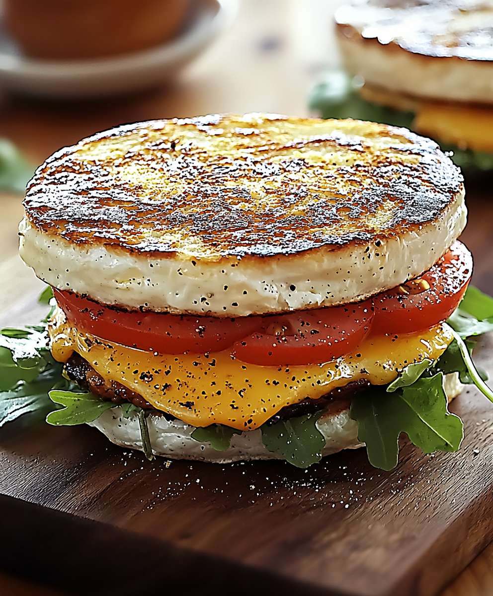 Blackstone breakfast sandwiches