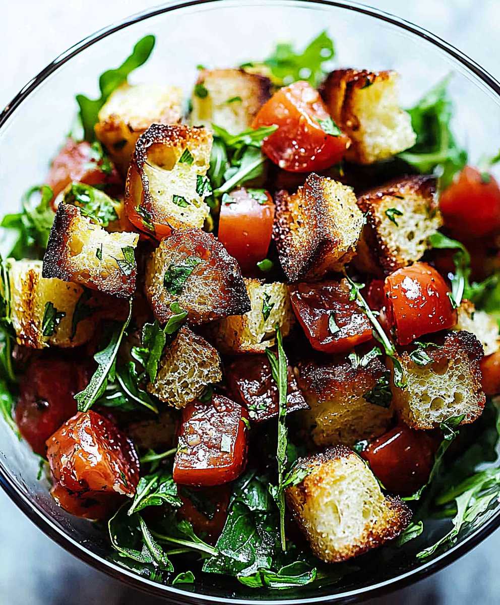 BLT Panzanella Salad