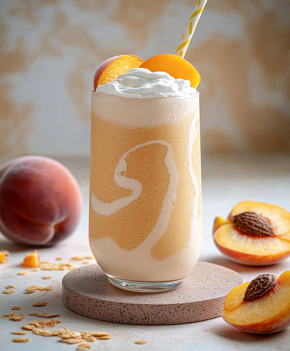 Peaches and Cream Smoothie