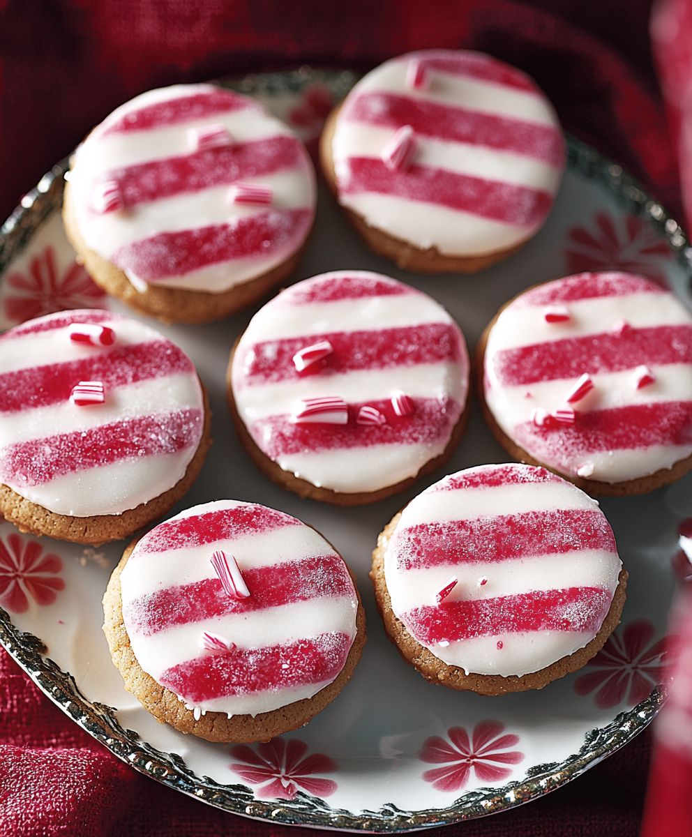 Peppermint Sandwich Cookies