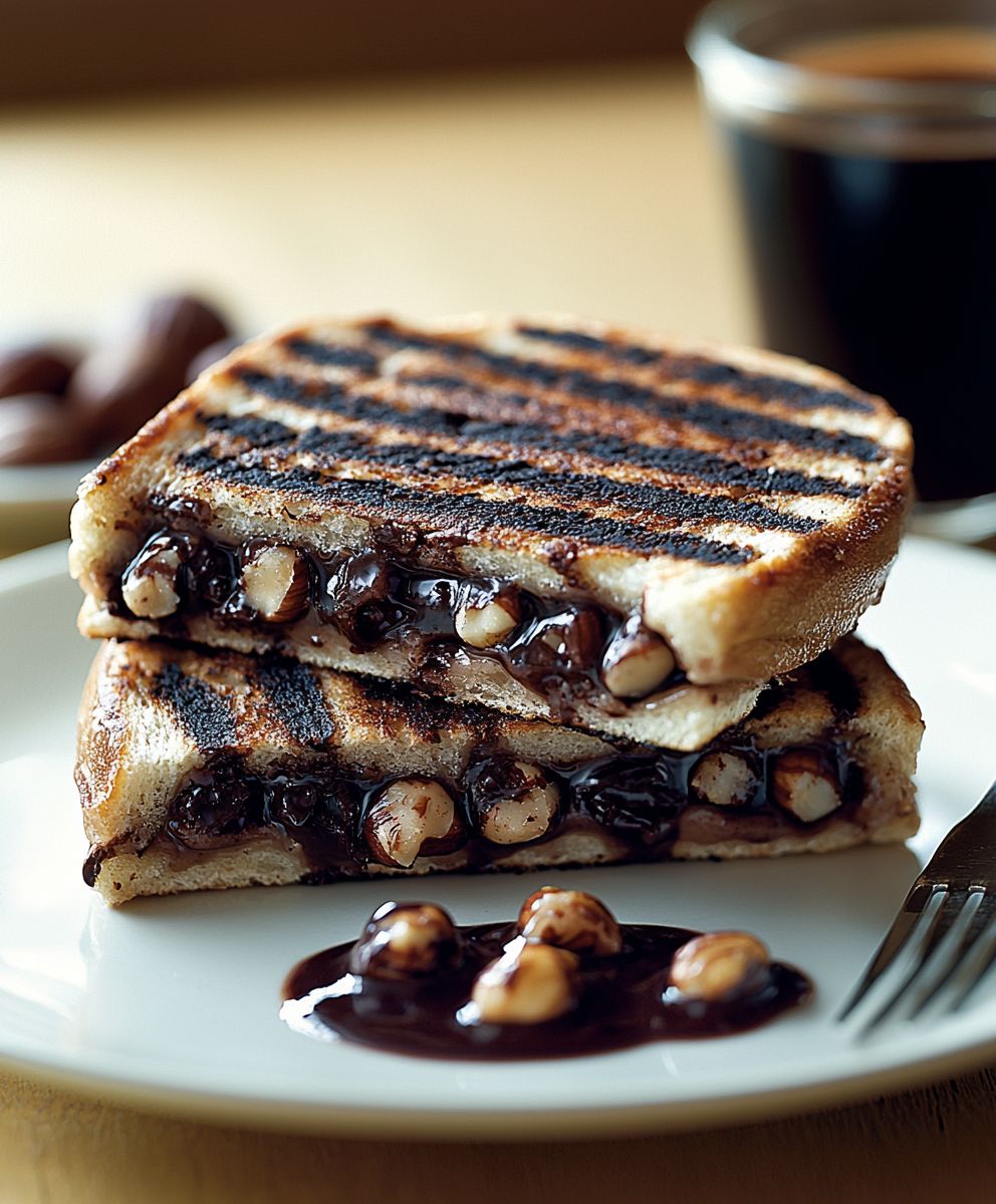 Chocolate Hazelnut Panini