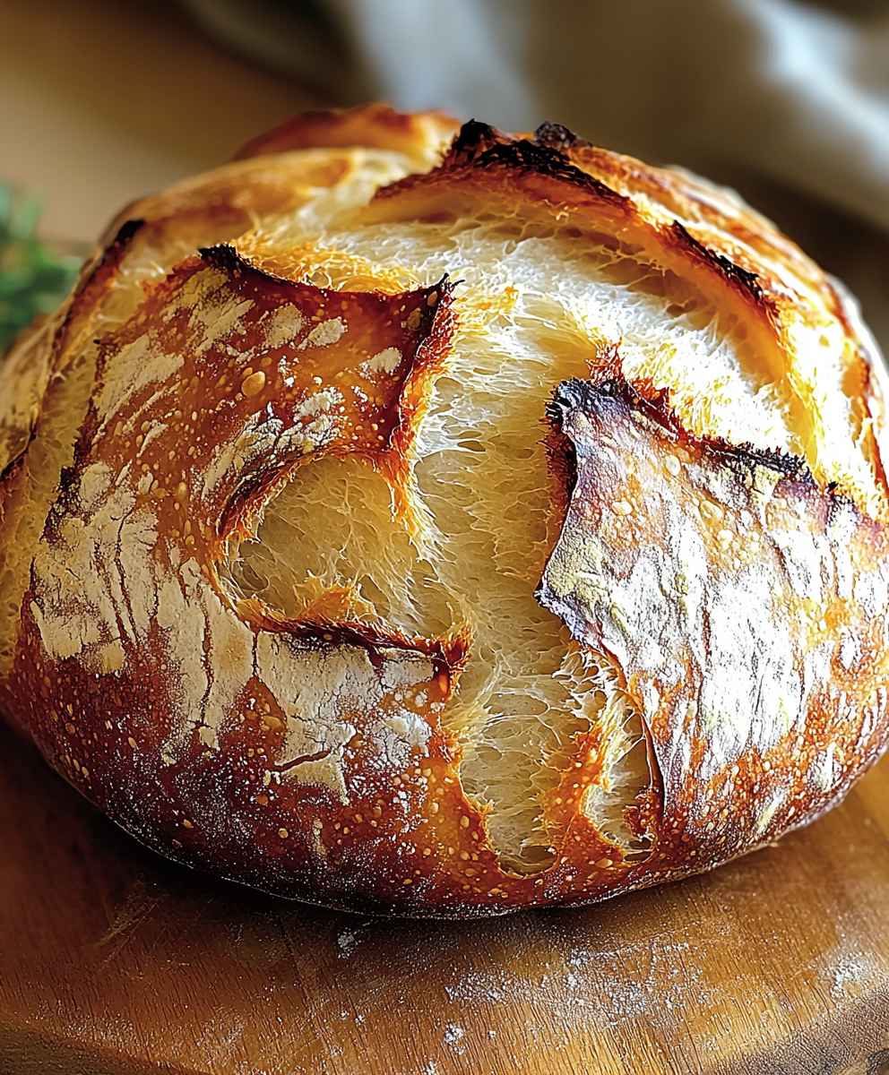 Easy No Knead Bread