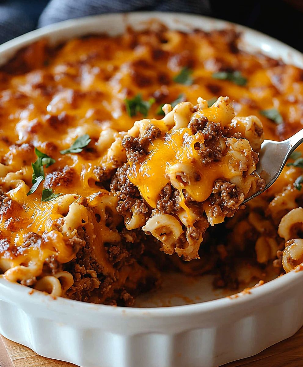 Cheeseburger Casserole