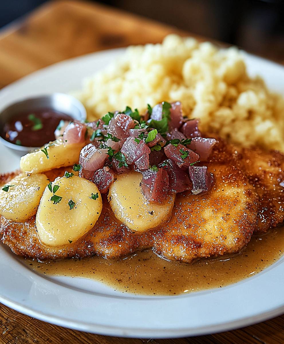 German hunter schnitzel