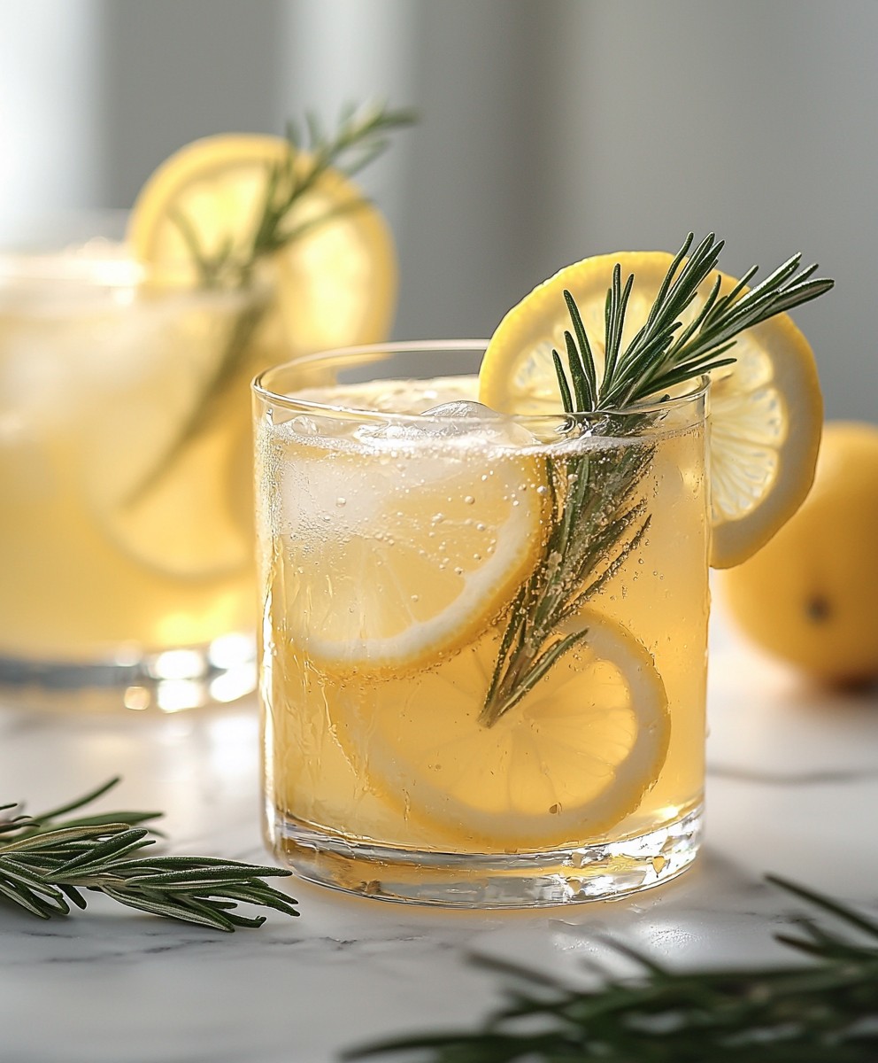 Lemon Rosemary Spritzer