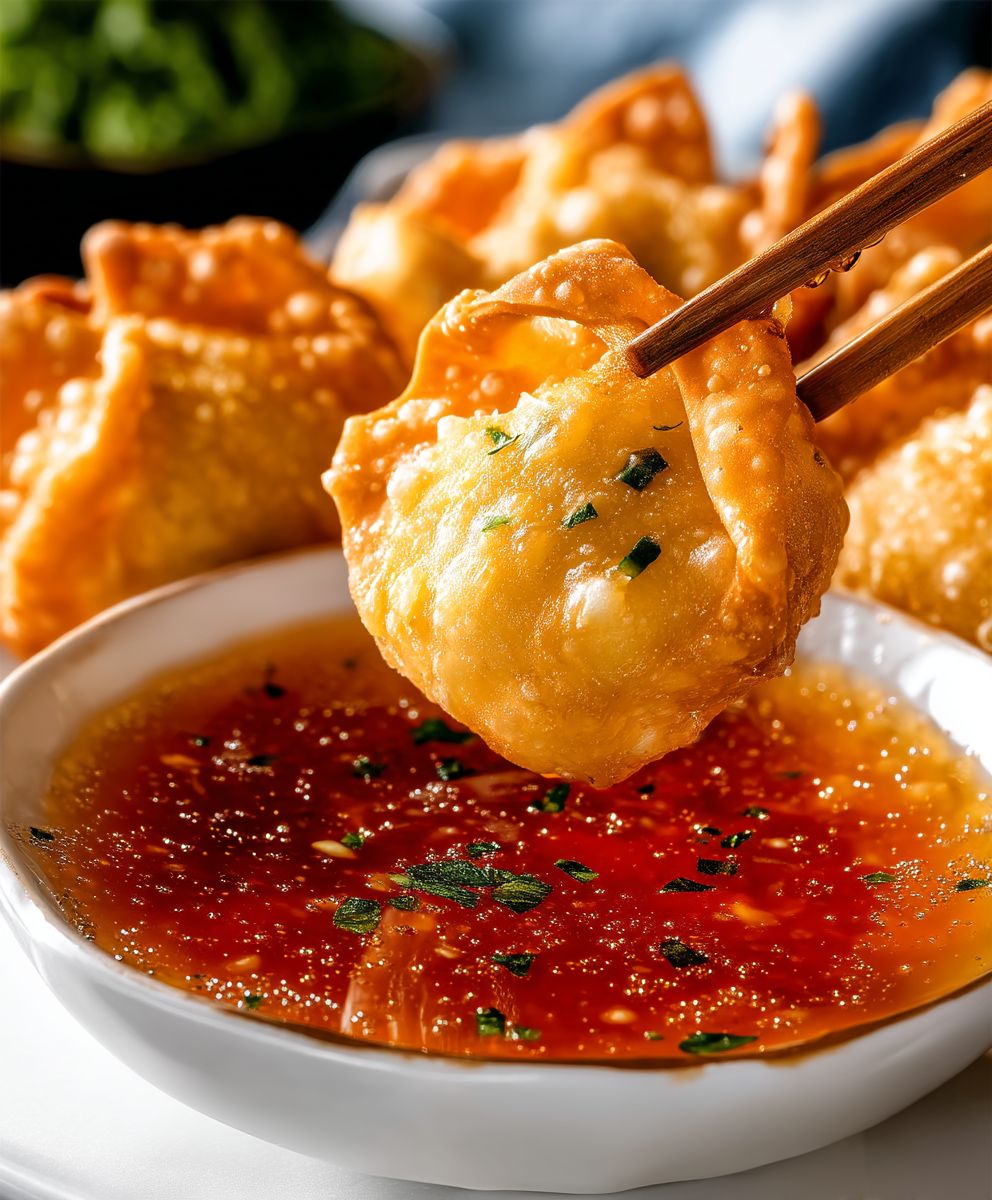 Crab Rangoon Wontons