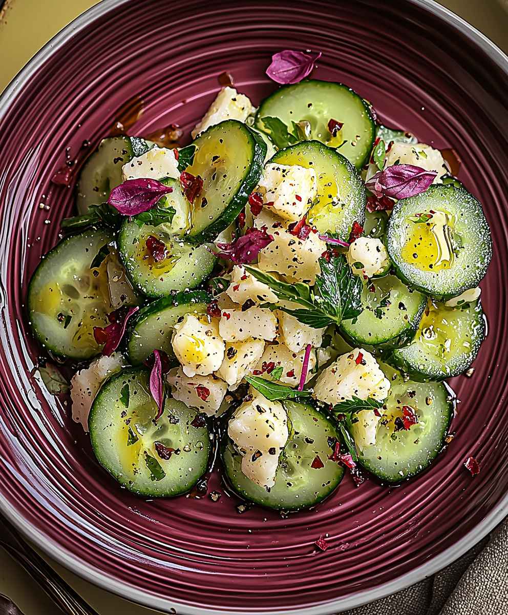 Smashed Cucumber Salad
