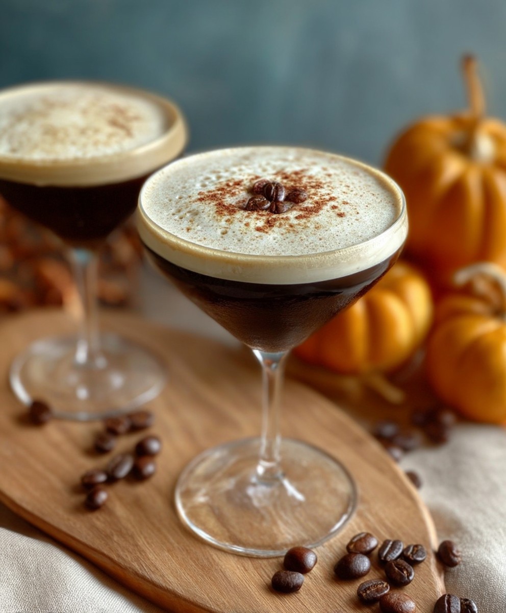 Pumpkin Spice Espresso Martini
