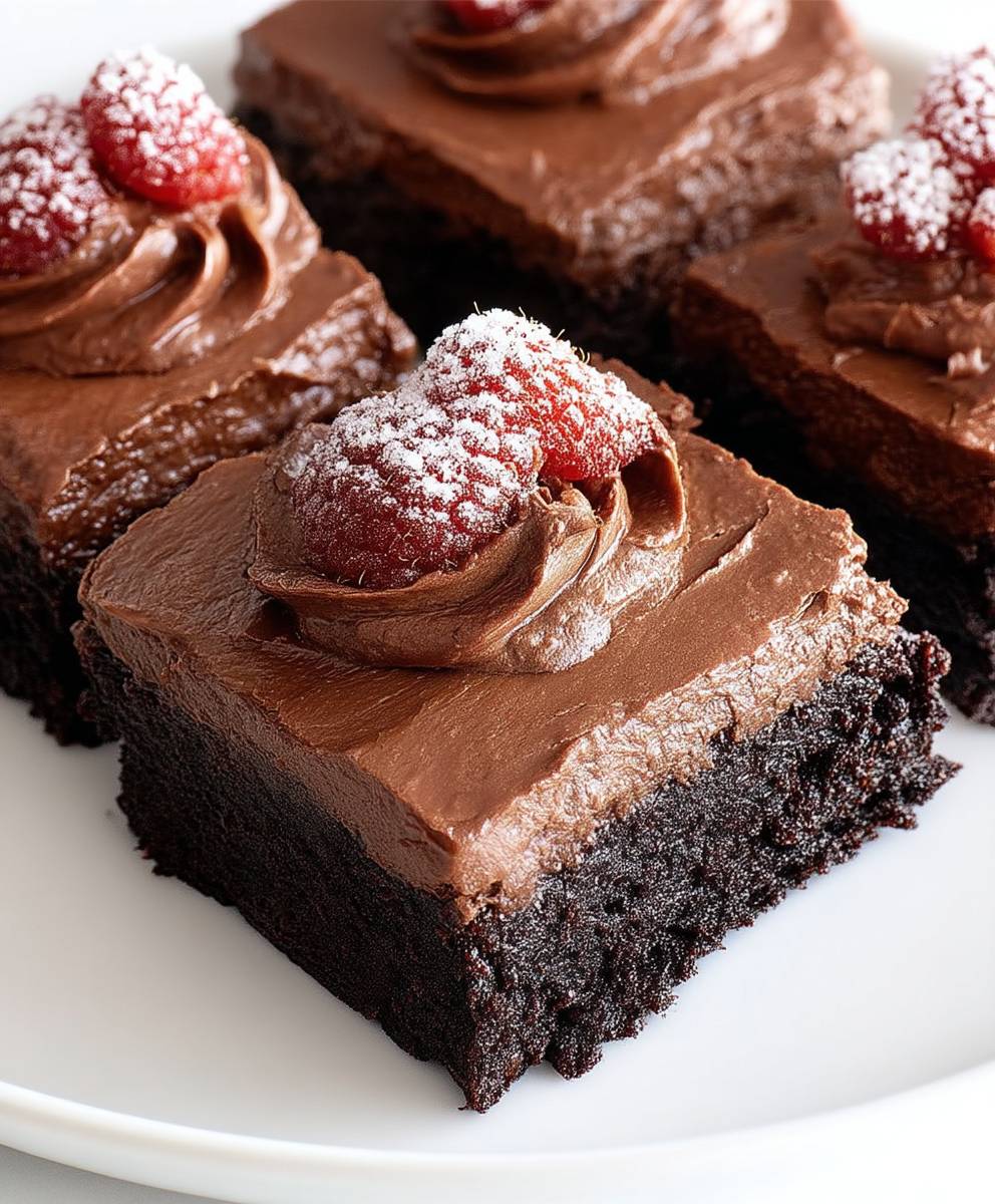Chocolate Frosted Brownies