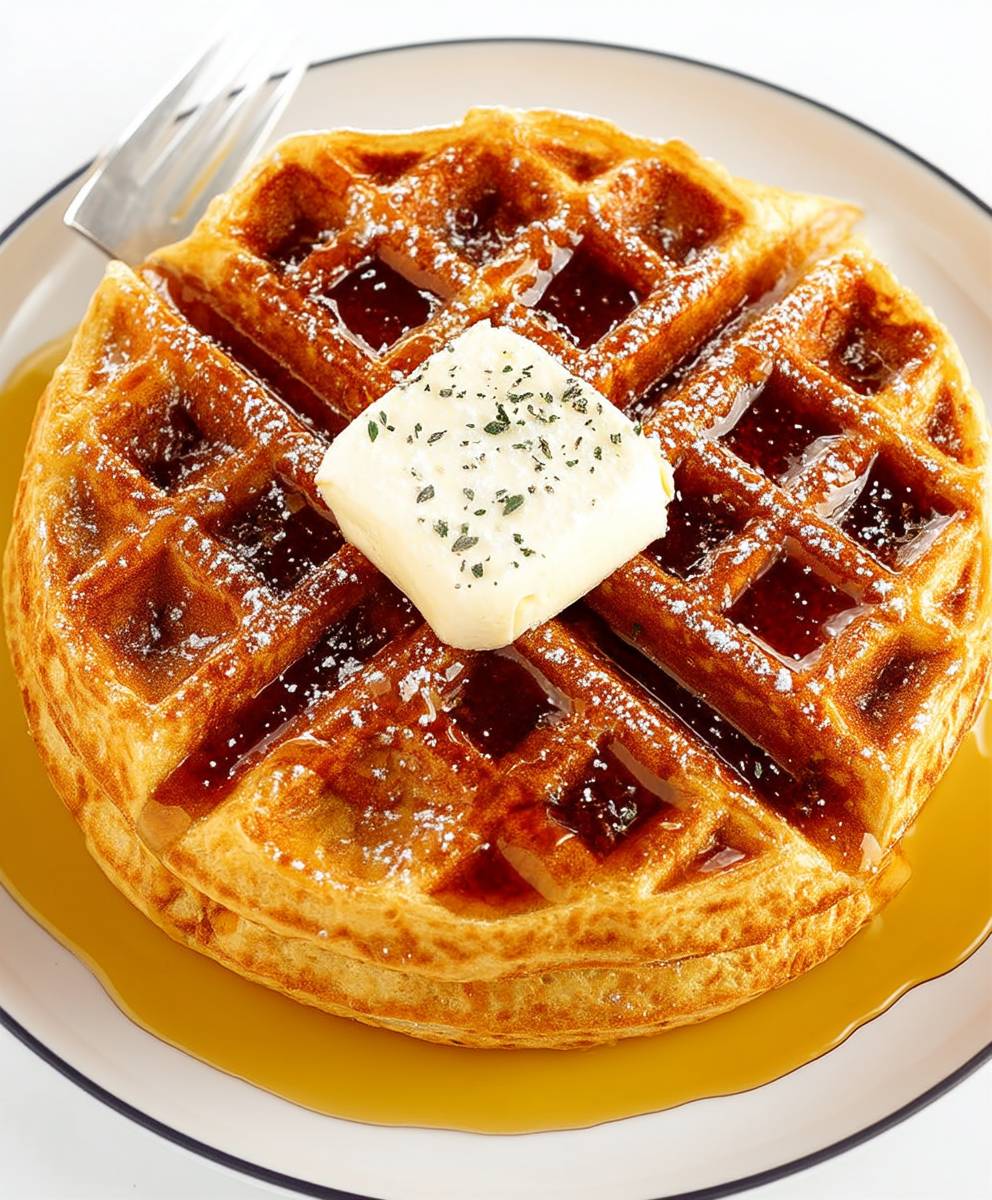 Greek Yogurt Waffles