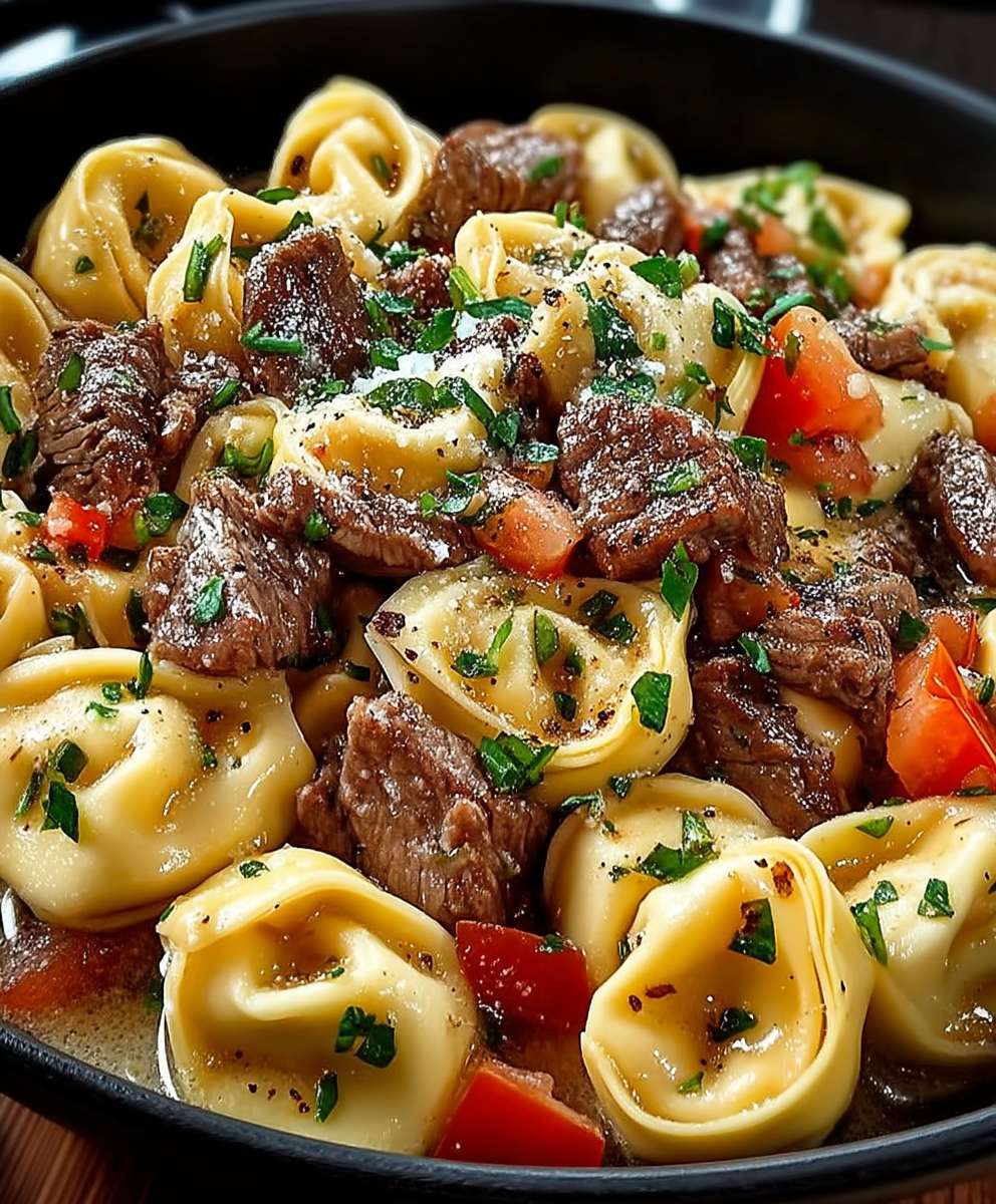 Cheesesteak Tortellini
