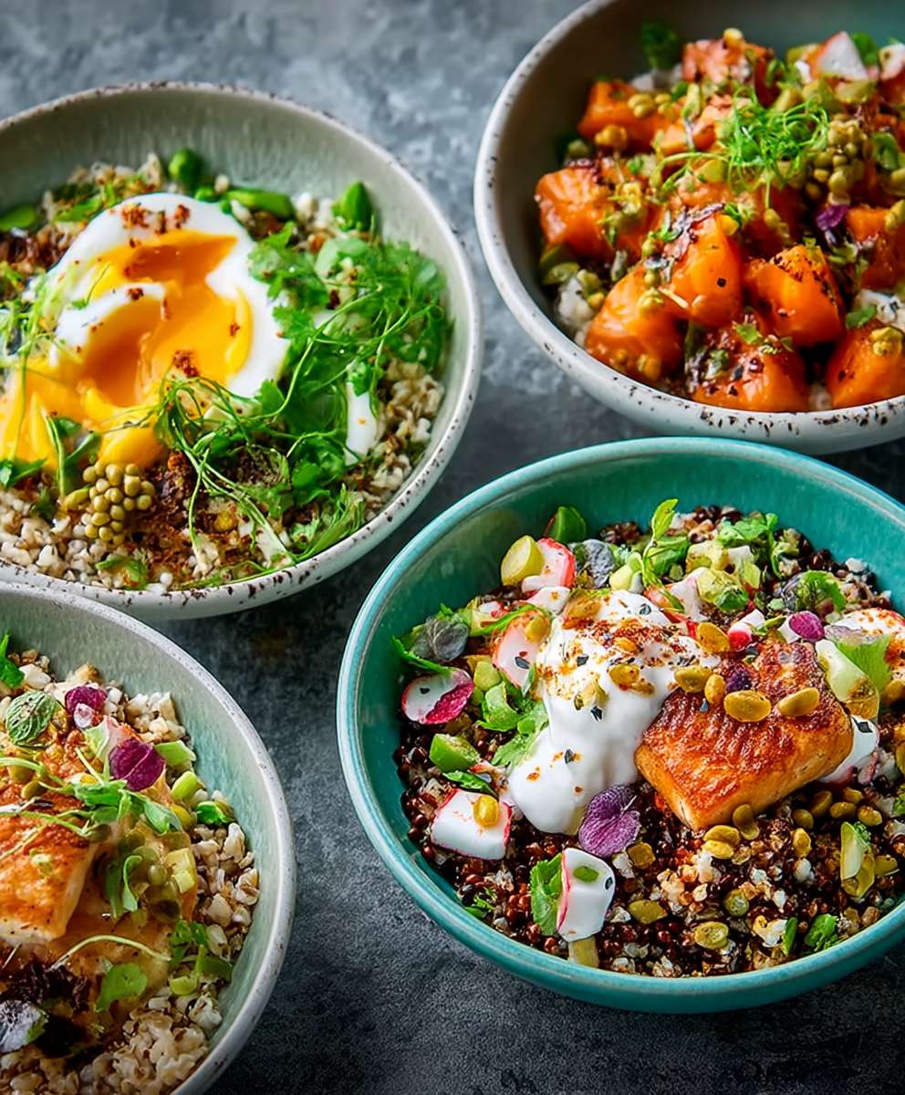 Grain bowls