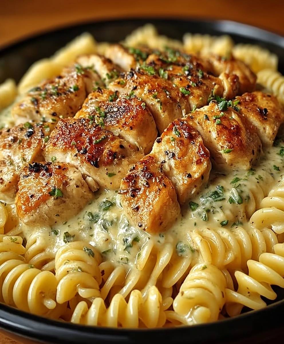 Garlic Butter Chicken Rotini