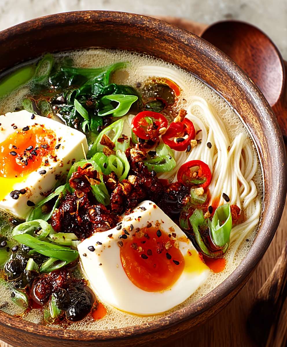 Miso tofu soup