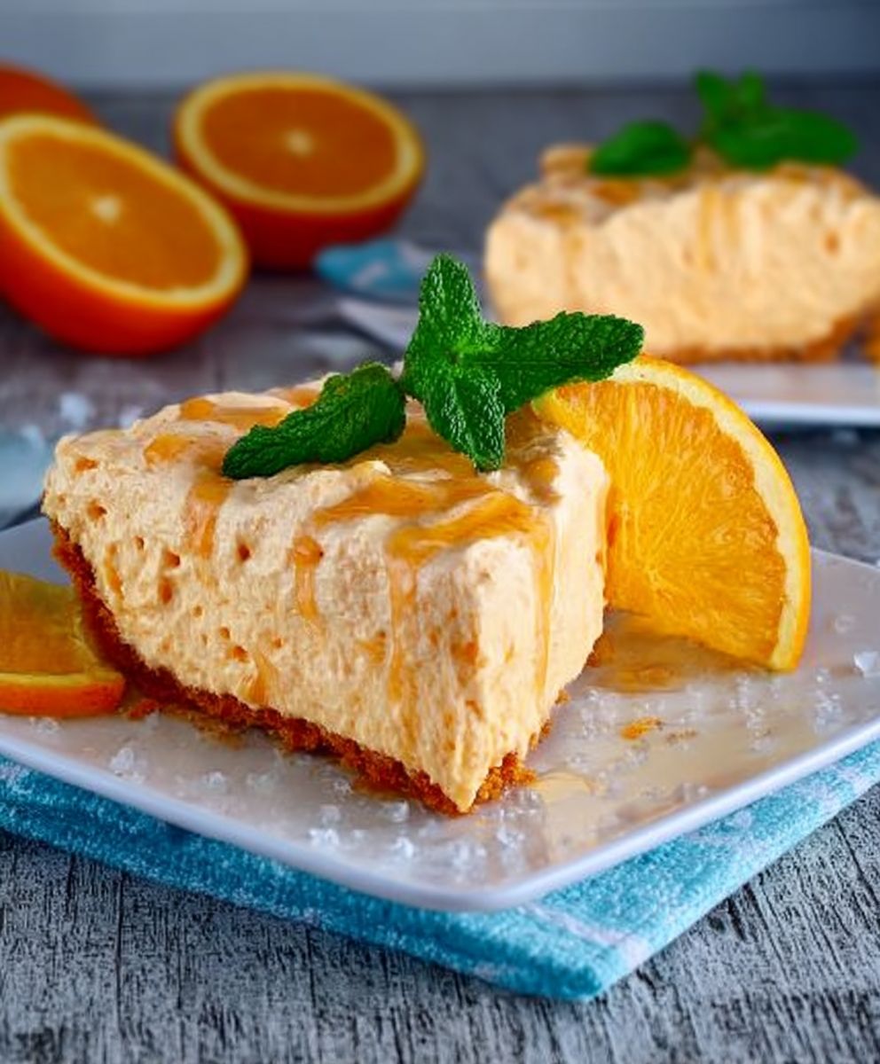 Orange Dream Whip Pie