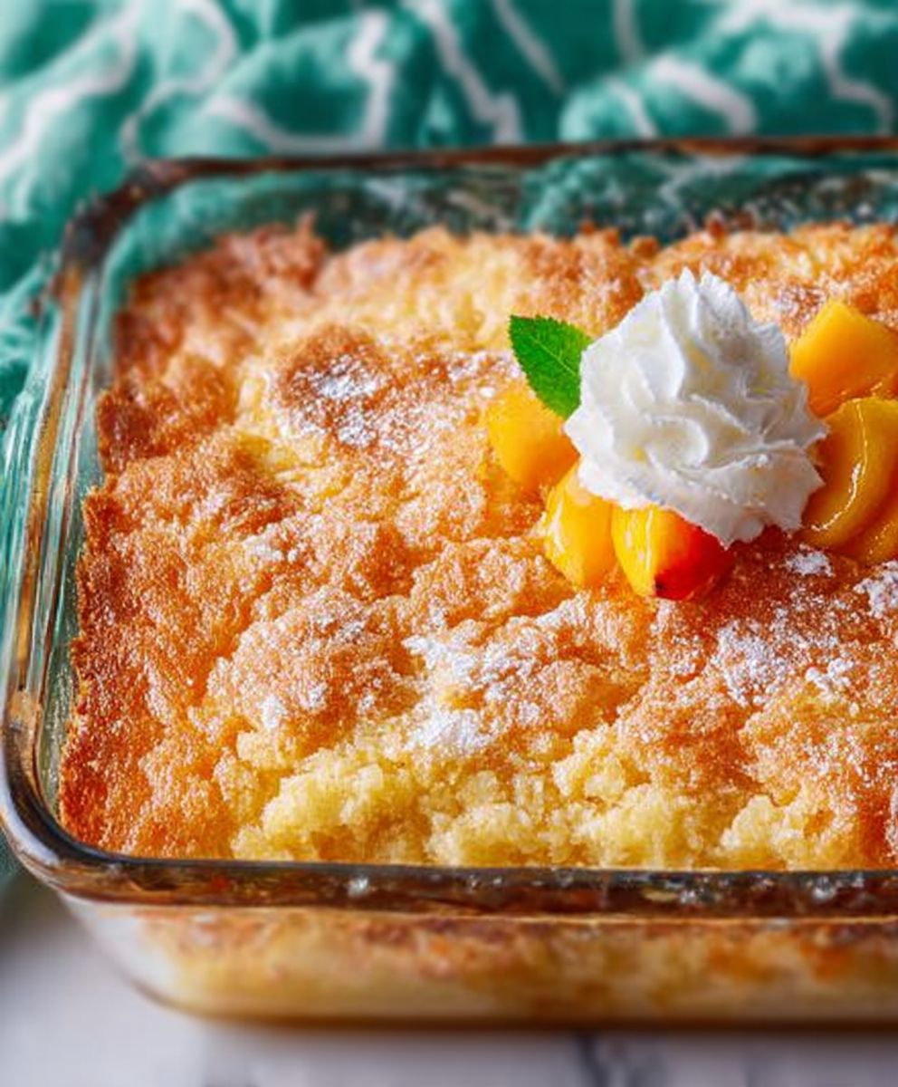 Easy Peach Cobbler
