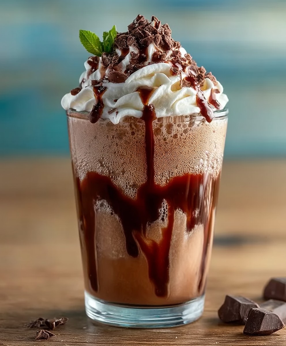 Chocolate Ice Cream Float
