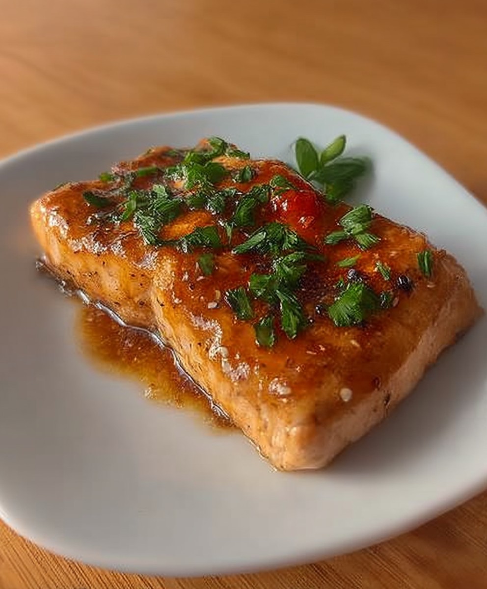 Maple Glazed Salmon