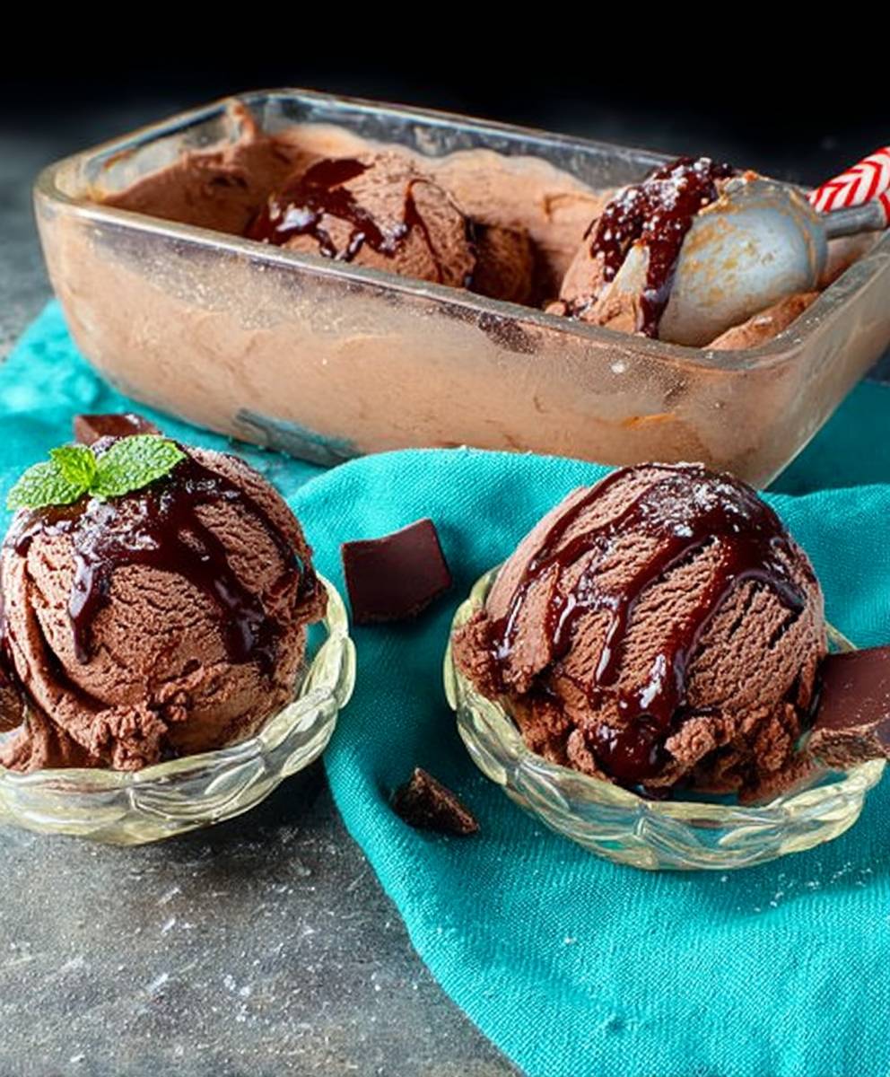 Chocolate Mint Ice Cream