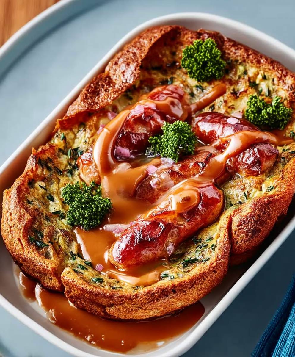 Air Fryer Toad in Hole