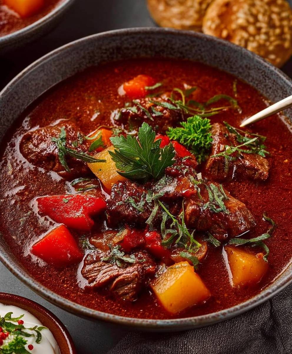 Hungarian beef goulash
